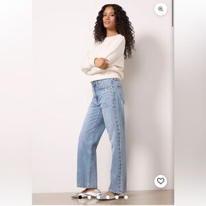 Pistola Lexi Bow Leg w Studs Women's Jeans